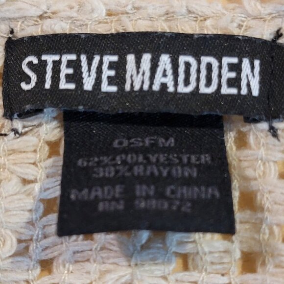 Steve Madden Open Weave Tacked Vest - Layered Looks Made Easy - Picture 8 of 8